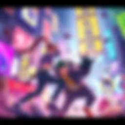 A vibrant scene from JJK Season 3 featuring bright visuals and dynamic character action, showcasing the high-quality animation style.