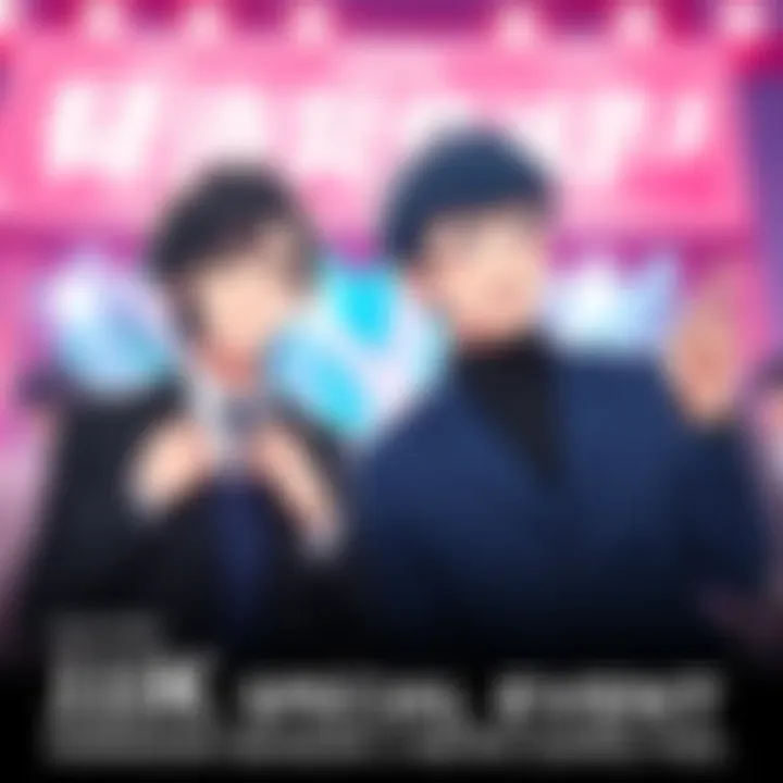 Promotional graphic featuring Yuji and Yuta's voice actors announcing news about Season 3.