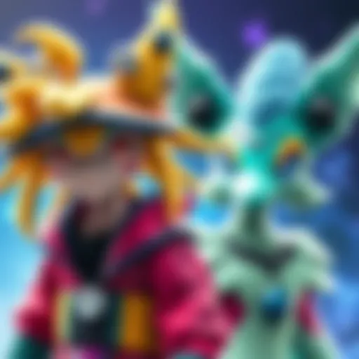 Johnny Joestar and Gyro Zeppeli as Pokรฉmon Johnny Joestar and Gyro Zeppeli reimagined in a colorful Pokรฉmon style, showcasing their unique features