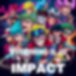 A collage of popular JoJo's Bizarre Adventure characters and memes that show their influence in pop culture.