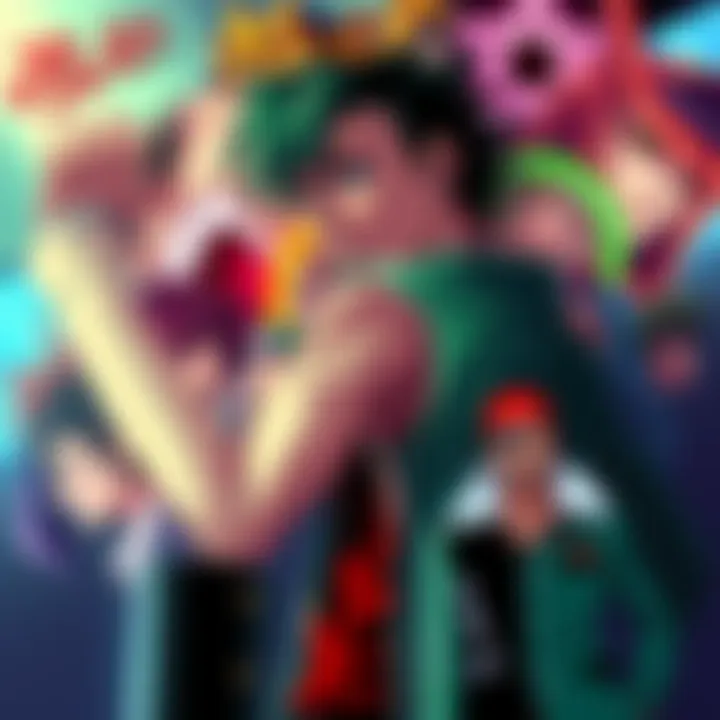 A collage showcasing JoJo references in music, memes, and fashion, featuring iconic characters and symbols from the series.