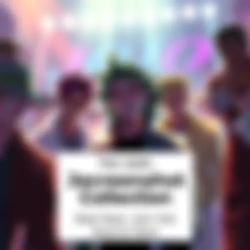 A group of fans sharing screenshots from the JoJo series, showing their favorite moments and characters.