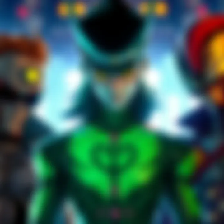 CGI characters from JoJo's Bizarre Adventures showing low-quality animation style