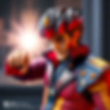 Colorful 1/8 scale figure of Joseph Joestar from JoJo's Bizarre Adventure, showcasing vibrant details and dynamic pose.