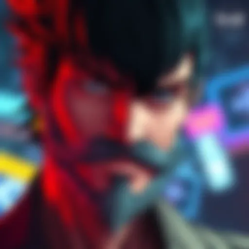 Jotaro's Signature Beard A close-up of a character with a distinctive beard, showcasing its style and texture, reflecting current fashion trends.