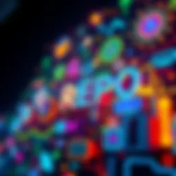 JP REPO Collaboration A colorful graphic showcasing key elements of the JP REPO collaboration, emphasizing creativity and innovation.