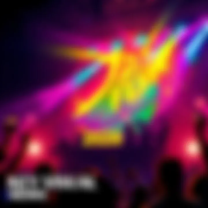 A colorful and lively design representing the vibrant atmosphere of Juju Fest 2026 with musical elements and artistic flair