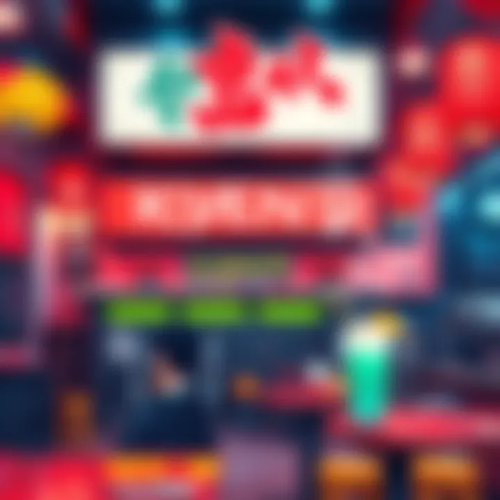 Jujutsu Kaisen Cafe at Round1 A vibrant scene from the Jujutsu Kaisen Cafe featuring themed food and drinks along with exclusive merchandise