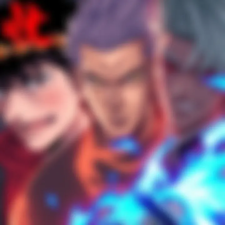 Artwork featuring key characters from Jujutsu Kaisen with intense expressions, hinting at upcoming battles and revelations in Chapter 25.