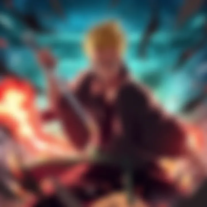 Scene from Jujutsu Kaisen Season 3 Episode 8 showing characters in an intense battle