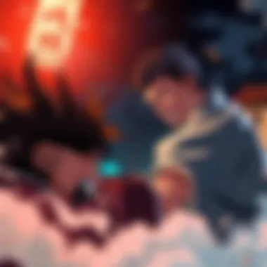 A key scene from Jujutsu Kaisen showcasing a dramatic moment from Season 3 Episode 10, highlighting characters and action