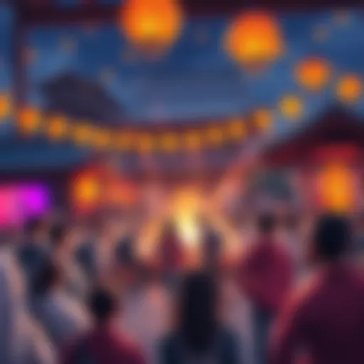 A vibrant gathering of JujutsuFolk community members celebrating recent updates and events.