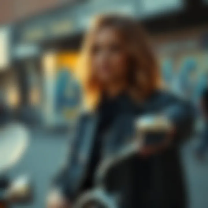 Julia wears a fashionable outfit inspired by Marianne Faithfull in Girl On Motorcycle
