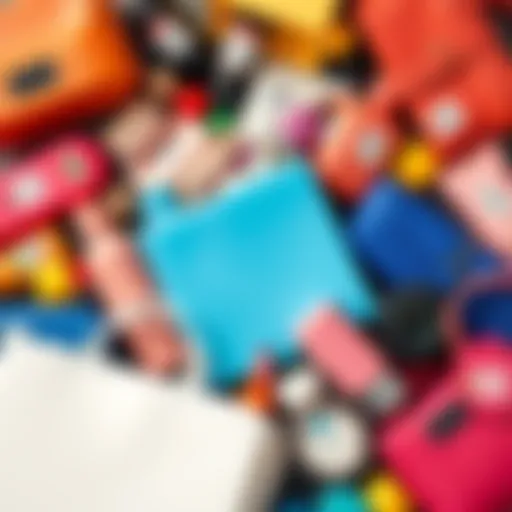 A collection of trending items and unique finds for June arranged together, showcasing various colors and styles, with price tags indicating great deals.