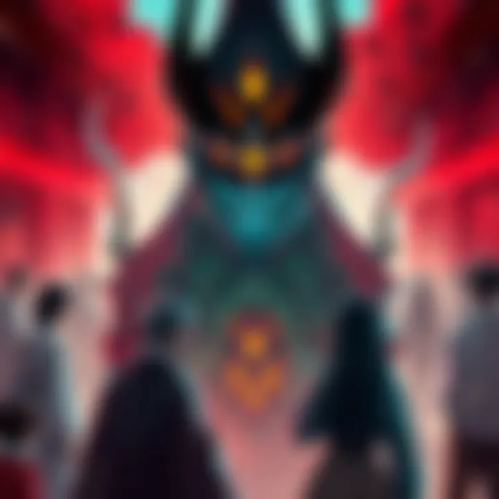 Jura, the strongest Shinju, watches people interact, studying their emotions and relationships.