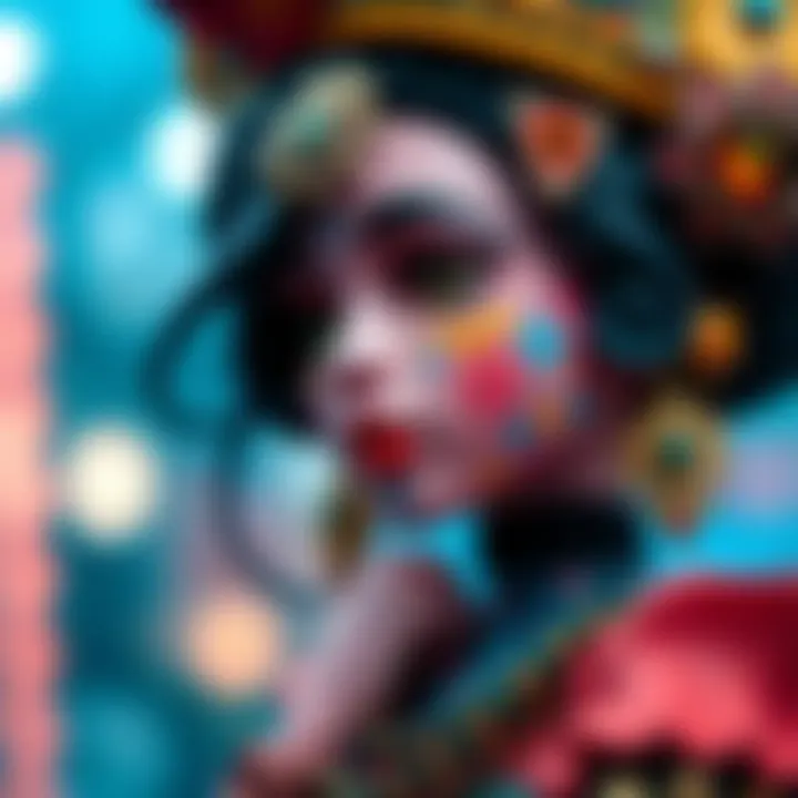 A colorful Juvia figure with intricate details and artistic design, appealing to collectors.
