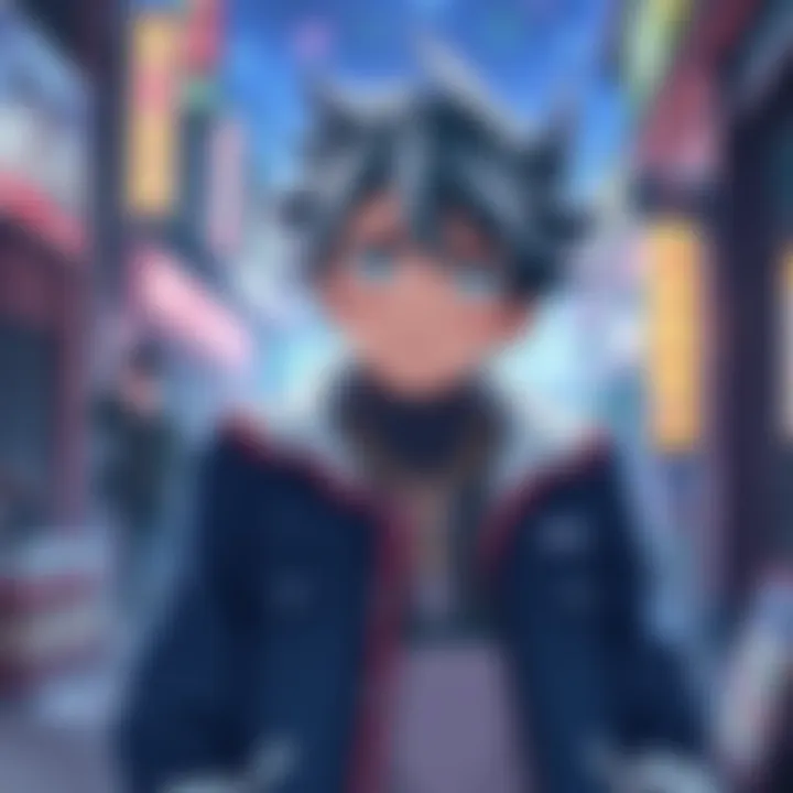 Kaito Kid standing with a disappointed expression, showing his lost charm as a character