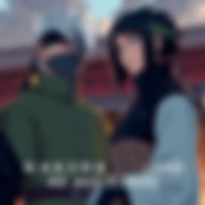 Kakashi and Tsunade discussing leadership Kakashi and Tsunade stand together, looking thoughtful as they discuss their potential roles as Village elders.