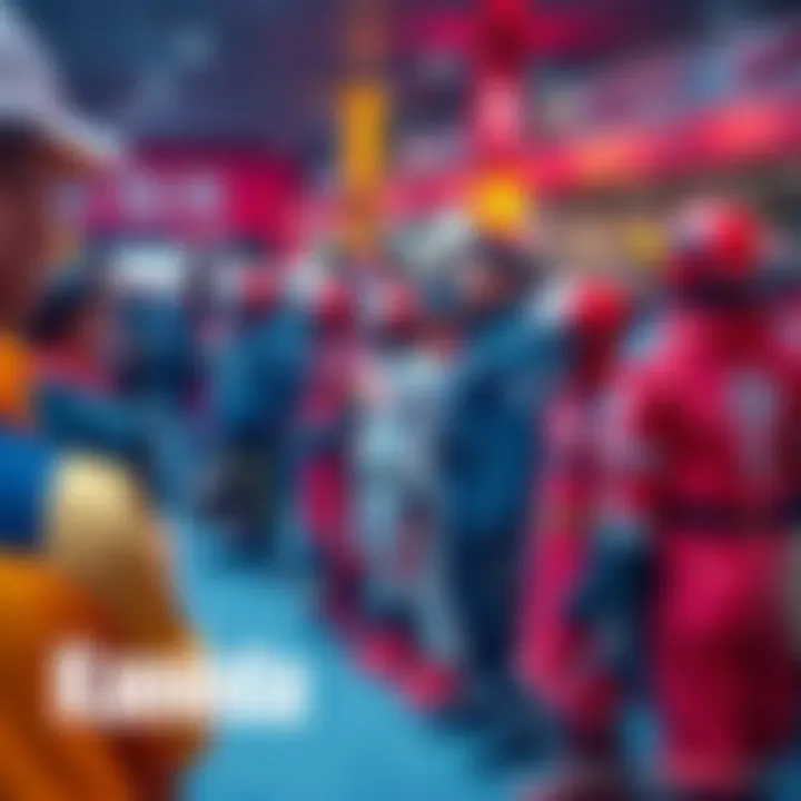 A group of fans dressed as Kaneda showcasing their creative costumes at a community event