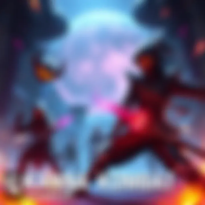 A vibrant scene from Kanna Kombat showcasing unique characters and action-packed gameplay
