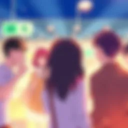 Fans discussing characters and plot from Kanojo no Tomodachi Episode 4 in a vibrant online forum