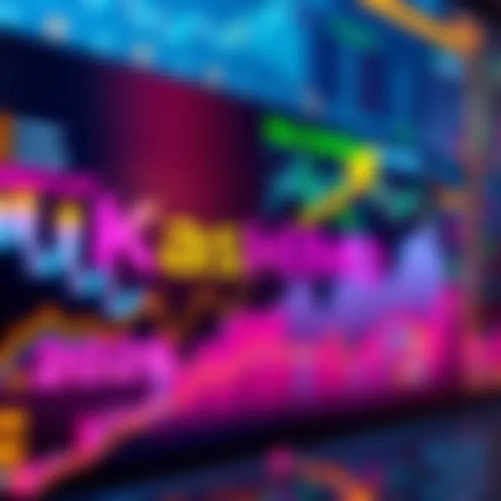 KasHIMo Brand Success Colorful graphic showing KasHIMo logo with upward trend and market symbols