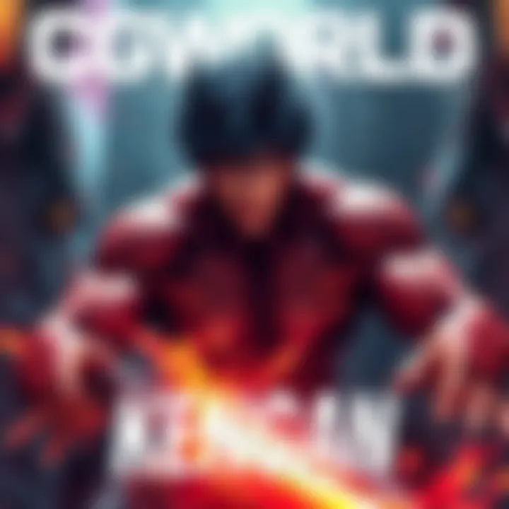 A collection of Kengan BTS scans featured in CGWORLD magazine shows stunning artwork and character designs that excite fans