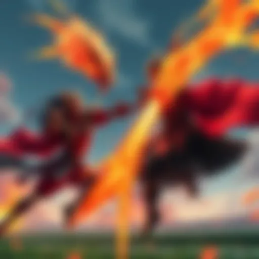 Keshins and Totens showcase powerful moves on the field, overpowering traditional Hissatsus during a match.