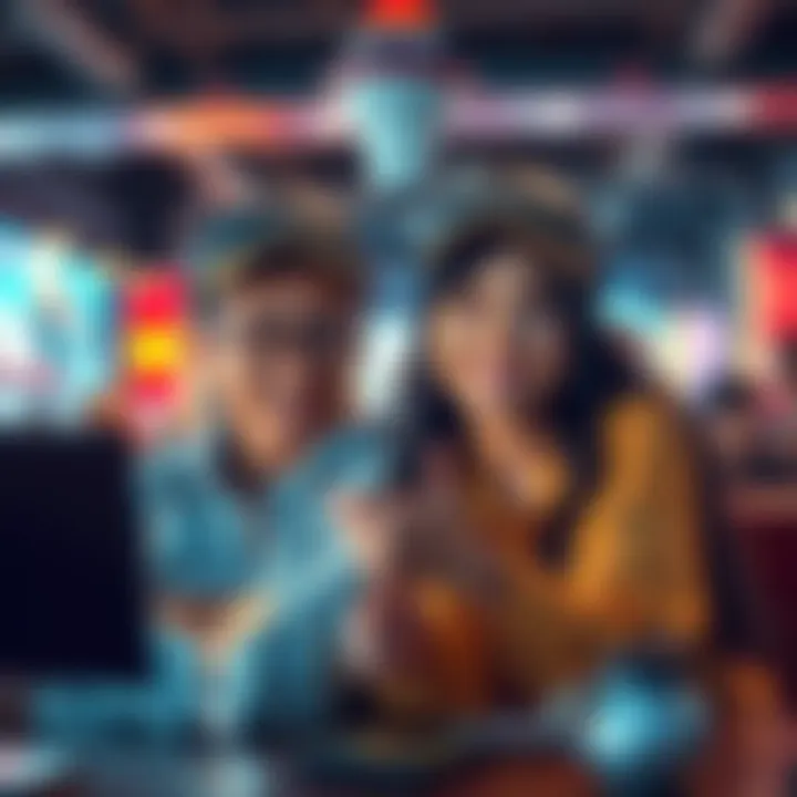 Kiara and Subaru smiling together during a live stream, engaging with fans, and sharing fun moments