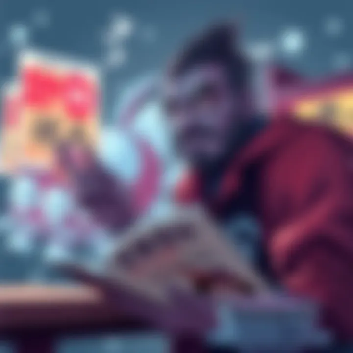 Killingham expresses his thoughts about fishmen Killingham sharing his opinion on fishmen while holding a manga in hand