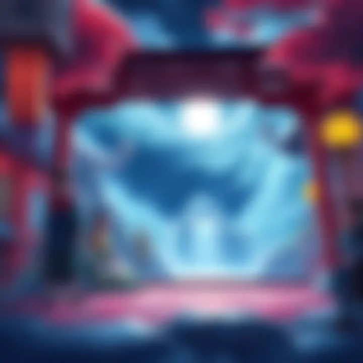 A colorful animated scene from Kin No Tori showcasing vibrant characters and rich backgrounds created by Koji Nanke