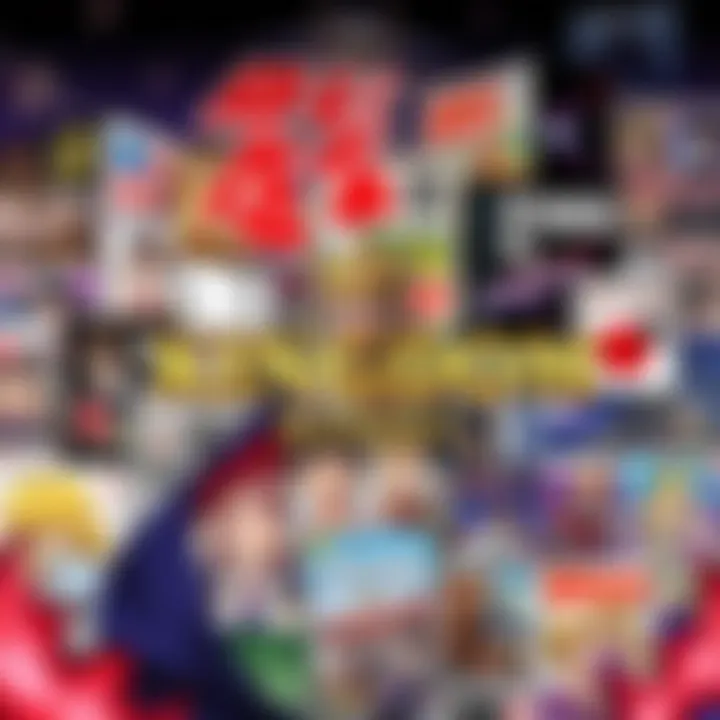 A collage of websites and forums showcasing Kingdom manga translations for fans in 2025.