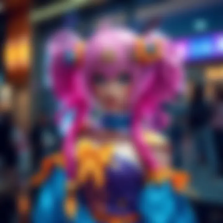 A person showcasing their unique Kirara cosplay with vibrant colors and creative details, inviting feedback from others.