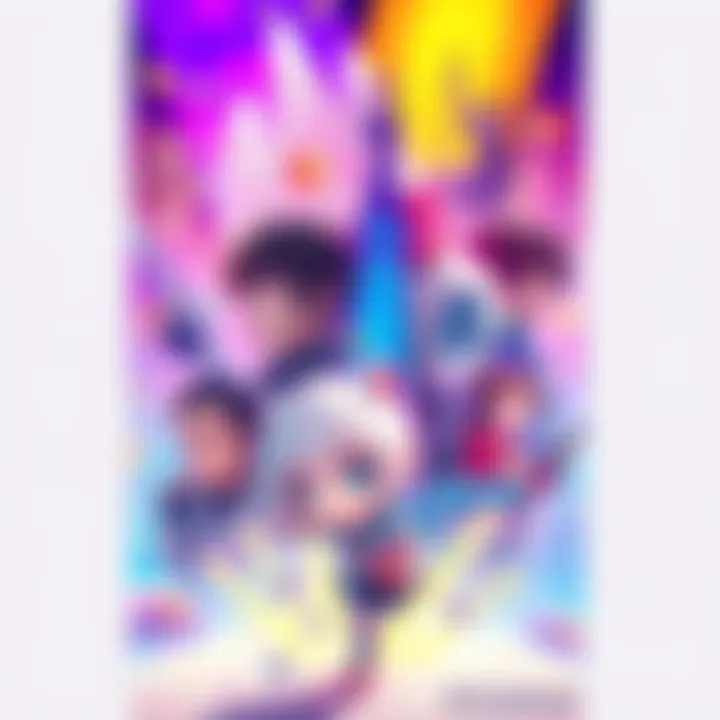 Kirio Fan Club Teaser Visual A colorful teaser visual showcasing characters and scenes related to the Kirio Fan Club, designed to excite fans.