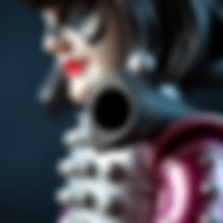 Close-up of a Kiss figure showing the detached elbow issue reported by collectors