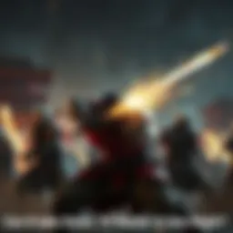 Kizaru Battling Warlords Kizaru engages in combat against multiple warlords in a dramatic night scene, showcasing his agility and strategy.