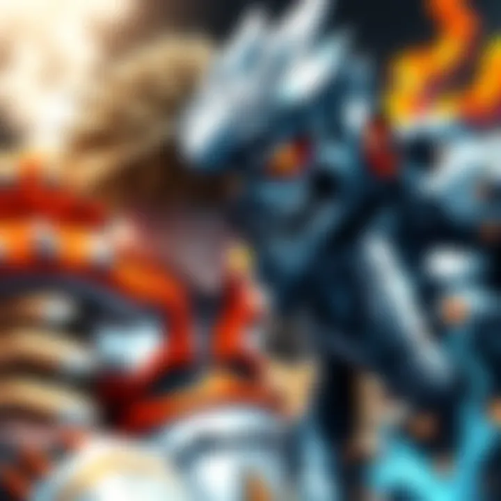 Kizaru looks surprised while facing off against a powerful Gear 5 character, showcasing the contrast in their abilities.