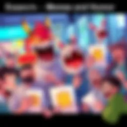 An illustration featuring popular memes inspired by Kizaru, showcasing fans laughing and interacting in a digital space.