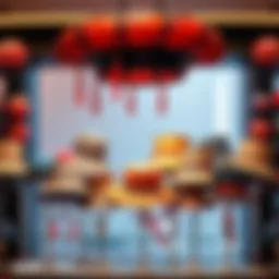 A collection of stylish Koishi trade hats in various designs on a display stand, showcasing their unique patterns and colors.