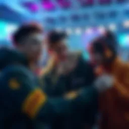 Kronii interacting with fans, showing their reactions to penar options.