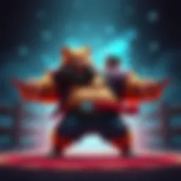 Clapp from the Kuma series stands ready for a duel, showcasing his strength and determination.