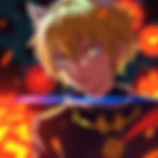 Kurapika showing intense emotions during a pivotal moment in the series, highlighting his character growth and determination.
