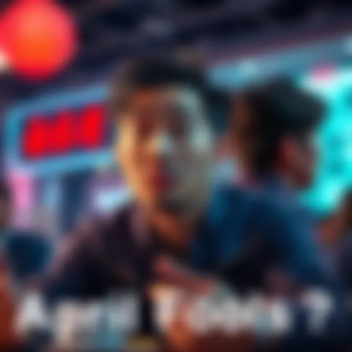 A person looking confused and discussing comments about Laplus and April Fools' actions in a casual setting.