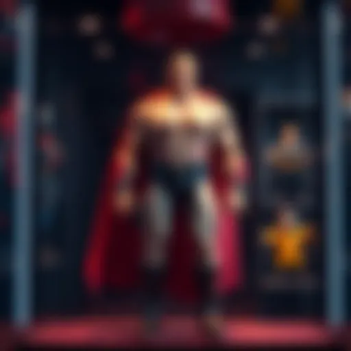 A large non-action figure stands proudly in a collector's display, showcasing its impressive size and detail, generating excitement among fans.