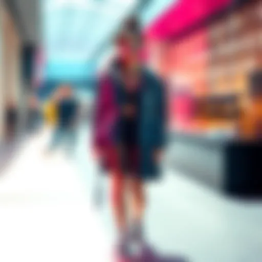 Oyecomova showcases a layered outfit with a mesh effect, highlighting its unique style and visual appeal.