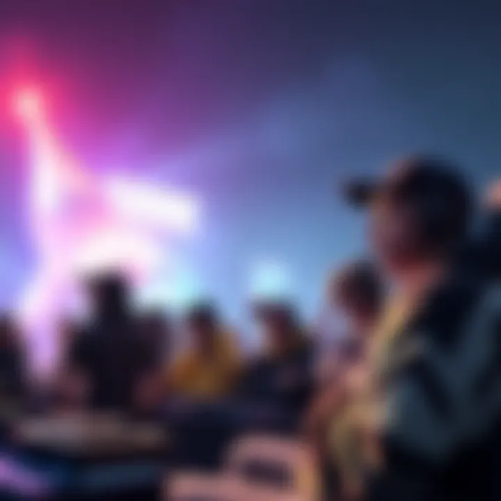 A group of gamers sharing thoughts on Shork's rise in the gaming community