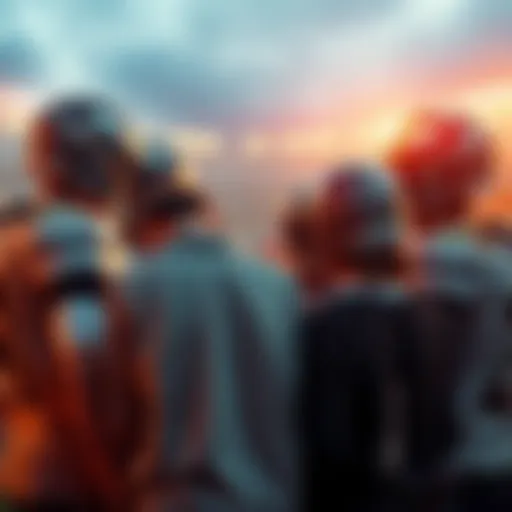 Teams in huddle discussing recent changes in the league