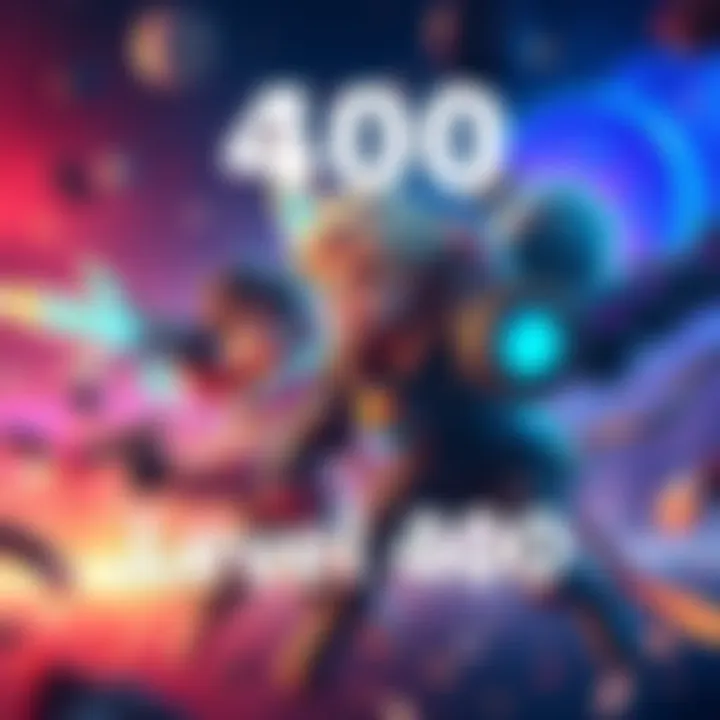 New level 400 characters in action, showing enhanced abilities in a gaming environment.