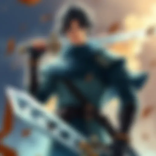 Levi stands confidently with his sword, symbolizing his dedication to freedom and humanity in the manga.