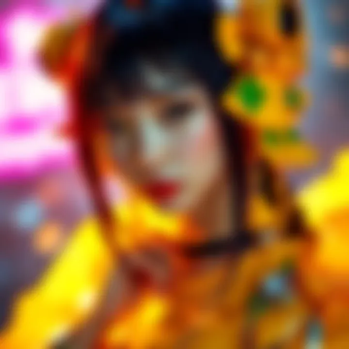 Lily showcases her Diane cosplay with vibrant colors and intricate details, capturing the character's essence.